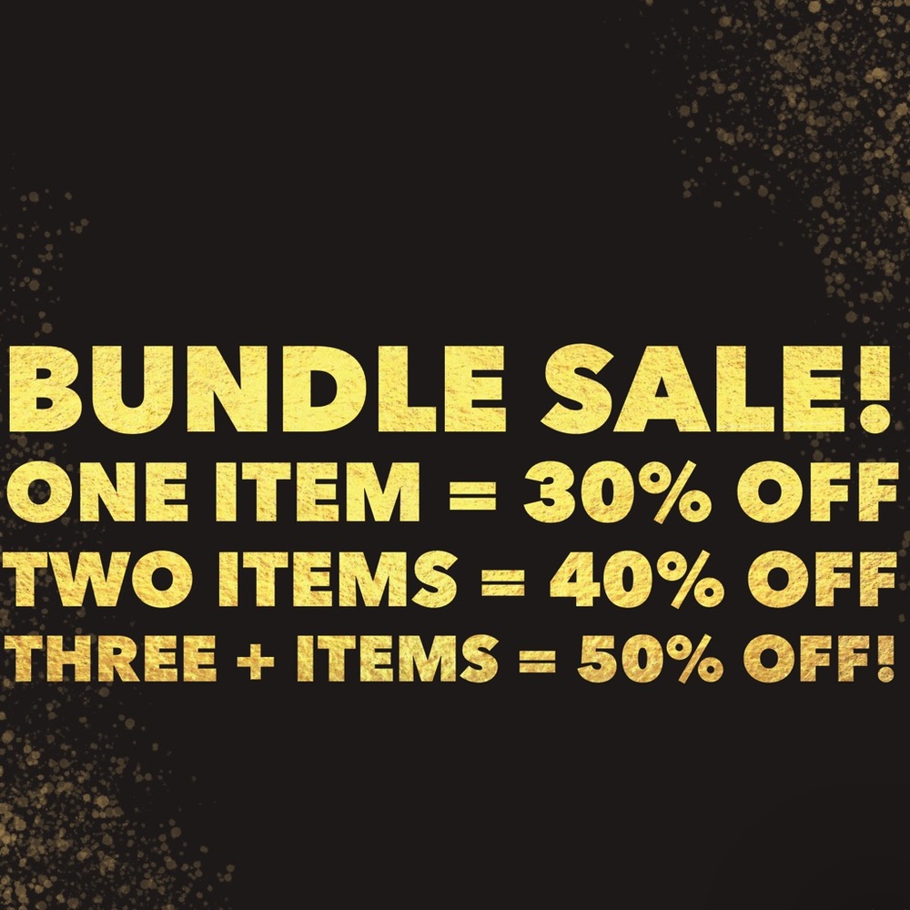 Summer Sale!! Bundle your items to save $$$